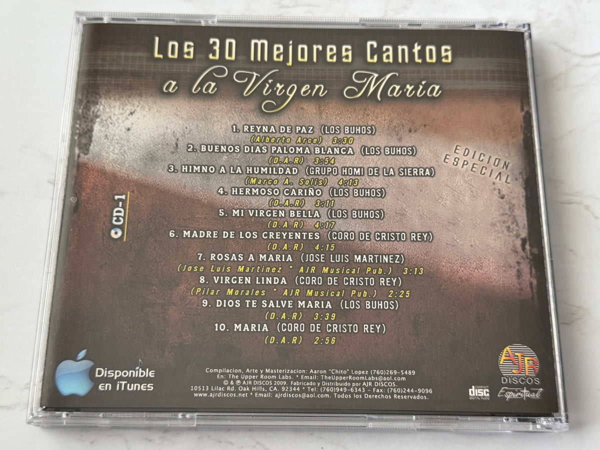 Los 30 Mejores Cantos A La Virgen Maria - Edicion Especial (3-CD Set) (2009)