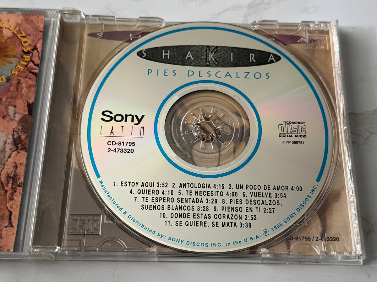 Shakira – Pies Descalzos (1996)