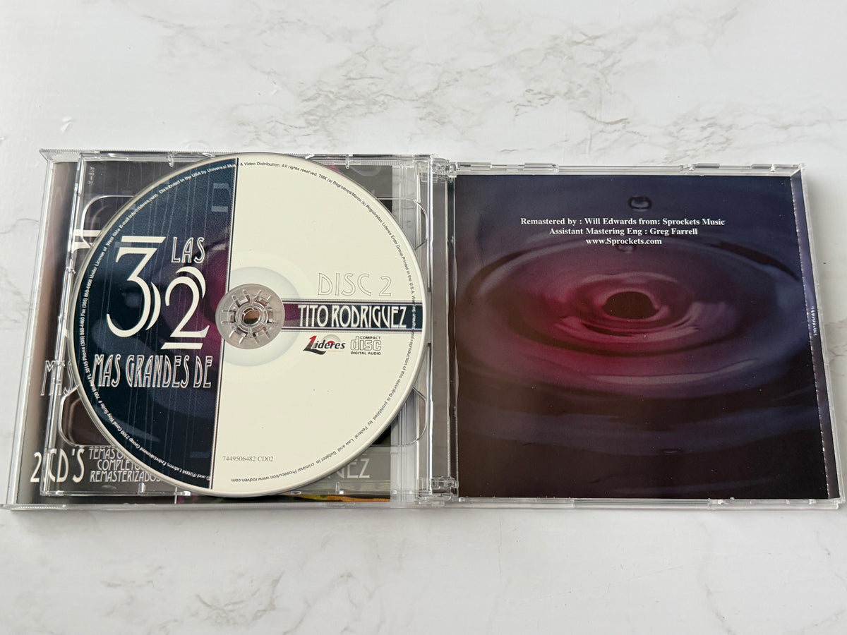 Tito Rodriguez – Las 32 Mas Grandes De Tito Rodriguez (2-CD Set) (2004)