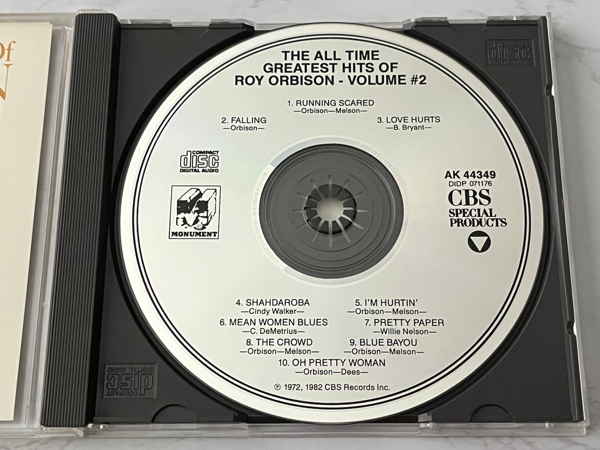 Roy Orbison – The All-Time Greatest Hits Of Roy Orbison Volume One & Volume Two (2-CD Set) [DADC PRESS]