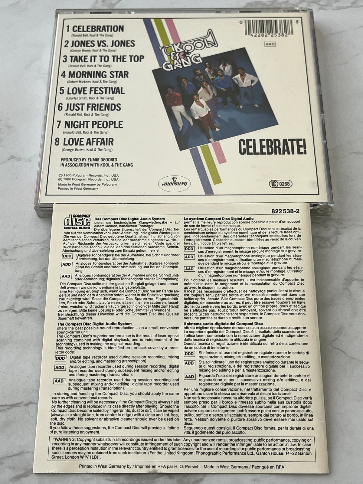 Kool & The Gang – Celebrate! (1980) [W GERMANY TARGET ERA]