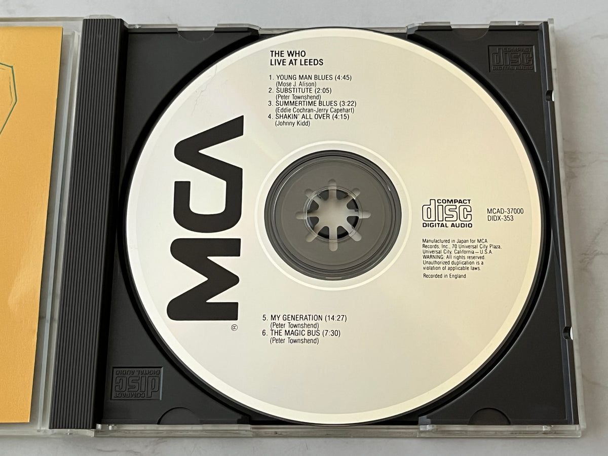 The Who – Live At Leeds (1985) [JAPAN TARGET ERA]