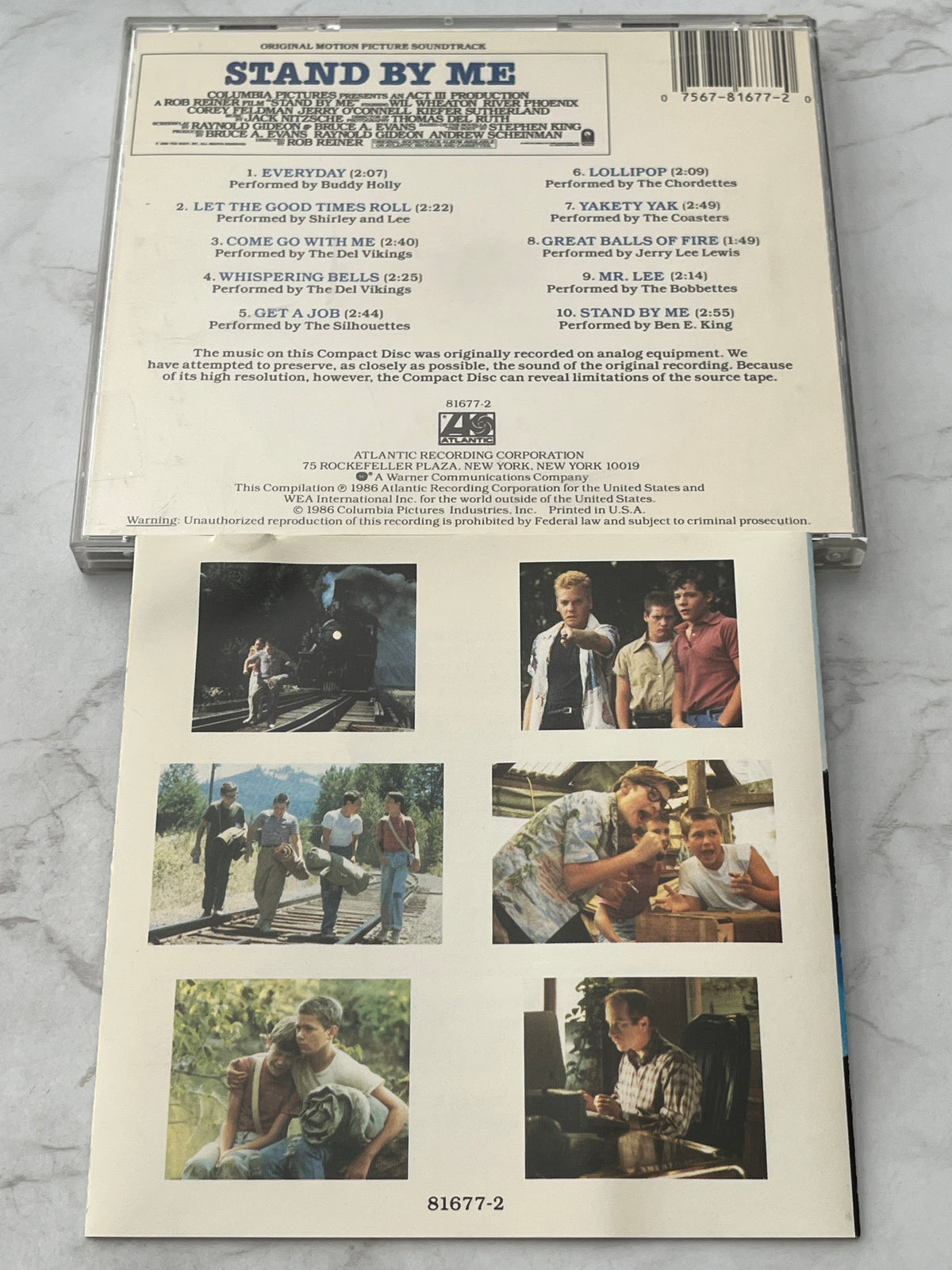 Stand By Me (Original Motion Picture Soundtrack) (1986) [JAPAN TARGET ERA]