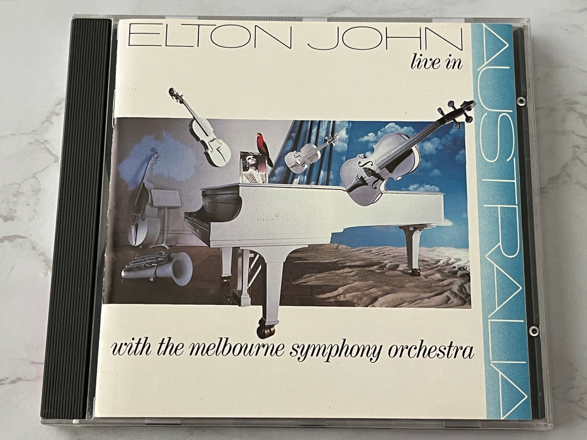 Elton John – Live In Australia With The Melbourne Symphony Orchestra (1987) [DADC PRESS]