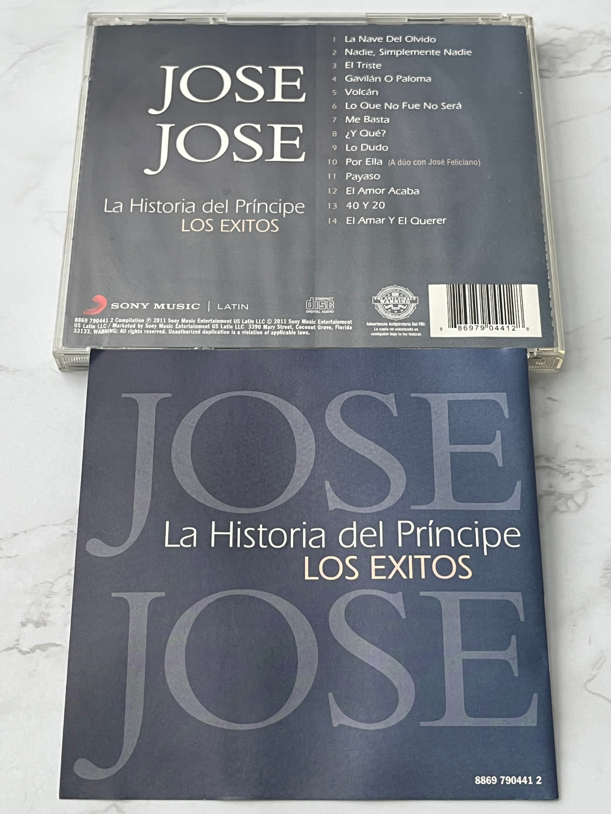 José José – La Historia del Príncipe: Los Éxitos (2011)