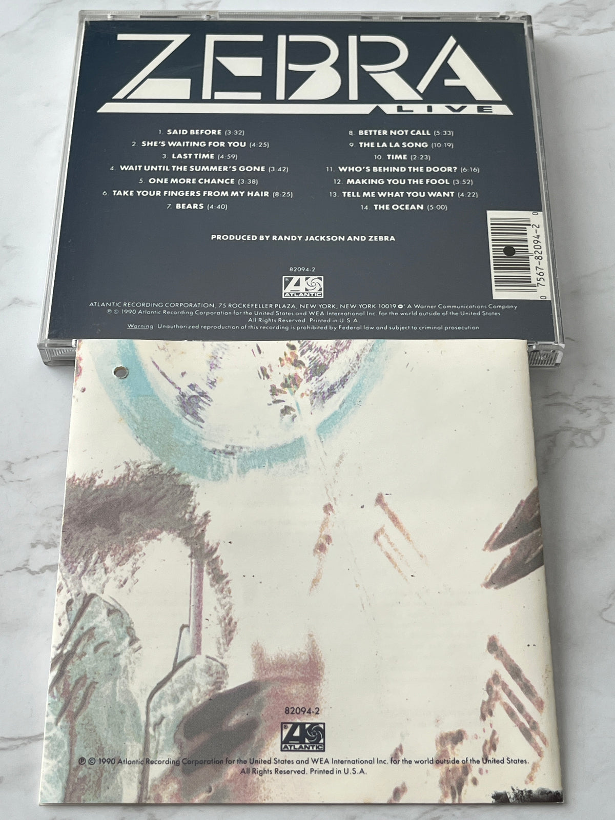 Zebra – Live (1990)