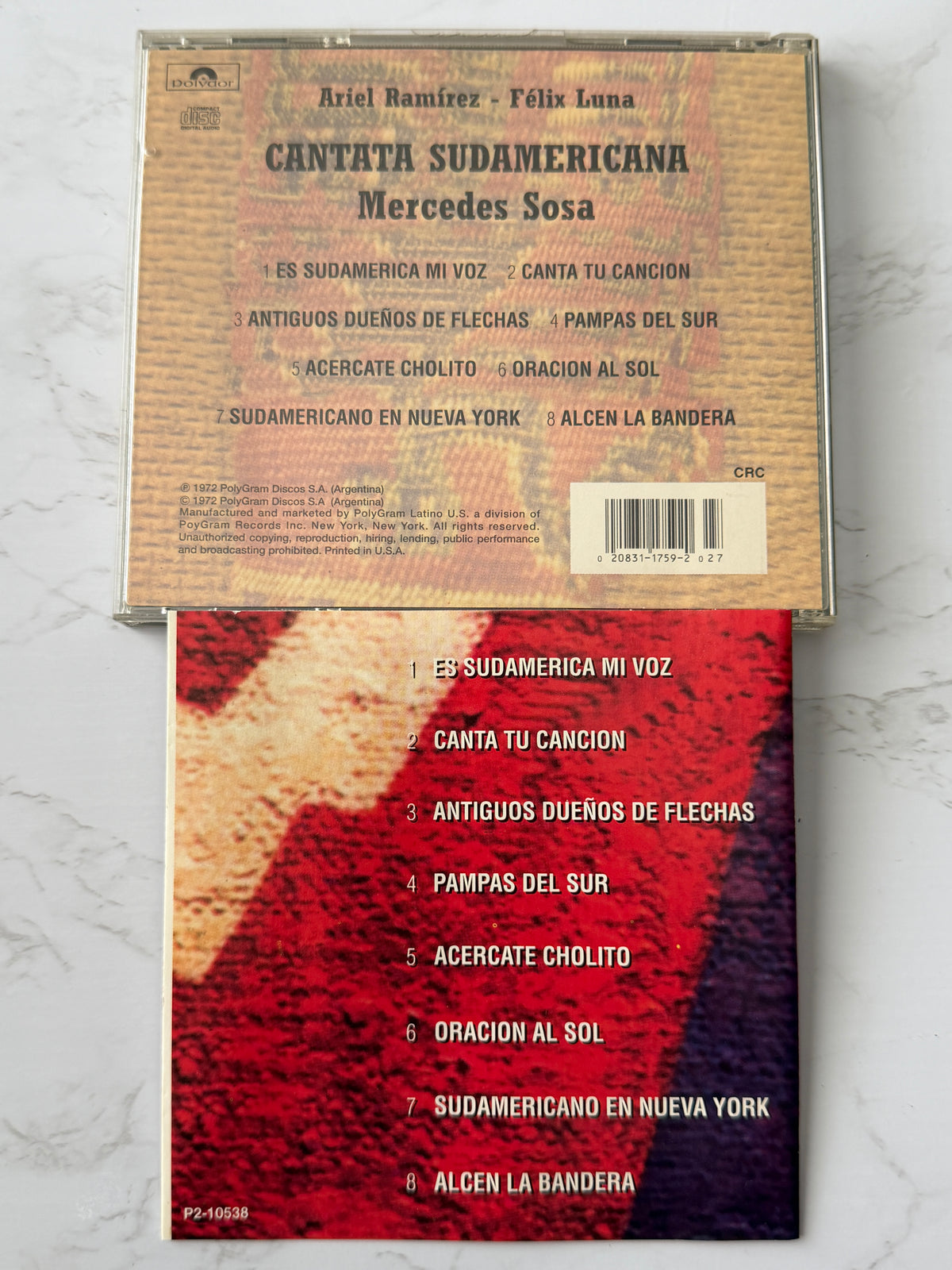 Mercedes Sosa – Cantata Sudamericana (1995)