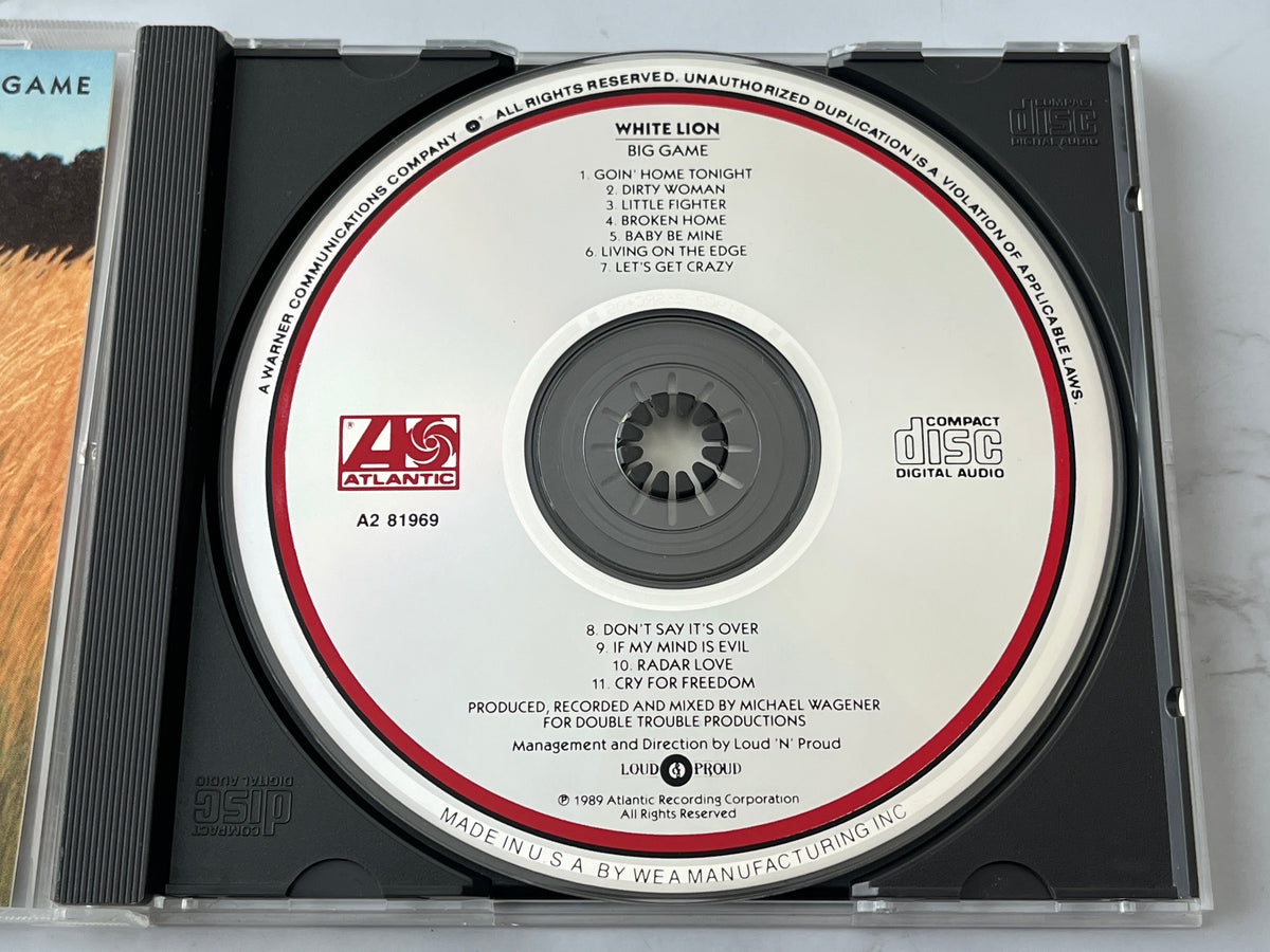 White Lion – Big Game (1989)