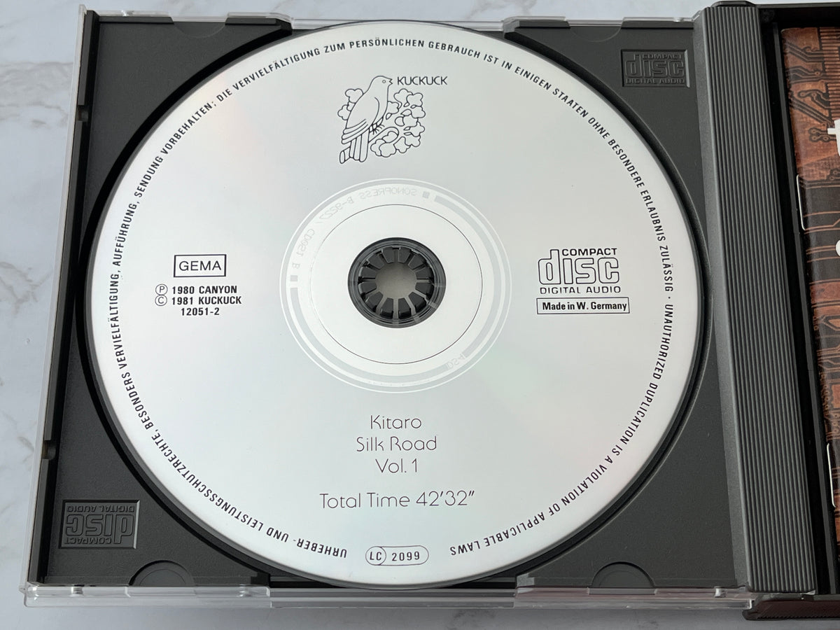 Kitaro – Silk Road Vol. 1 & 2 (2 CD Set) [SONOPRESS PRESS]