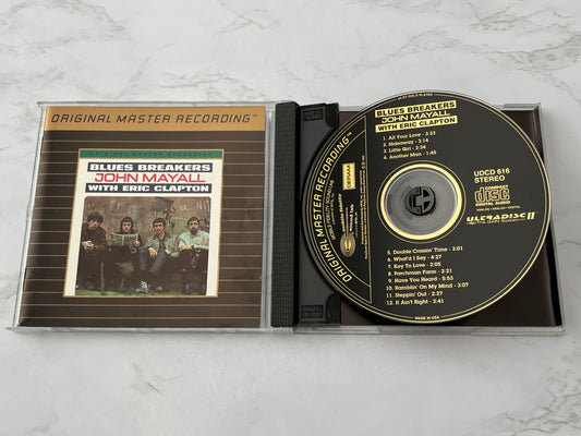 John Mayall's Bluesbreakers with Eric Clapton – Blues Breakers (MFSL 24KT Gold Ultradisc II) (MFSL) (1966)