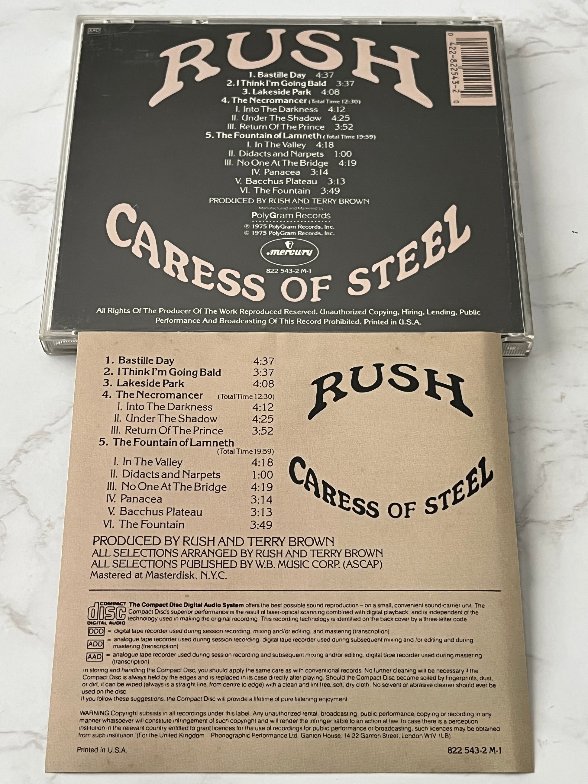 Rush – Caress Of Steel (1975) [W GERMANY TARGET ERA]