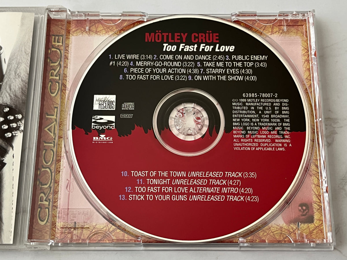 Mötley Crüe – Too Fast For Love (1981)