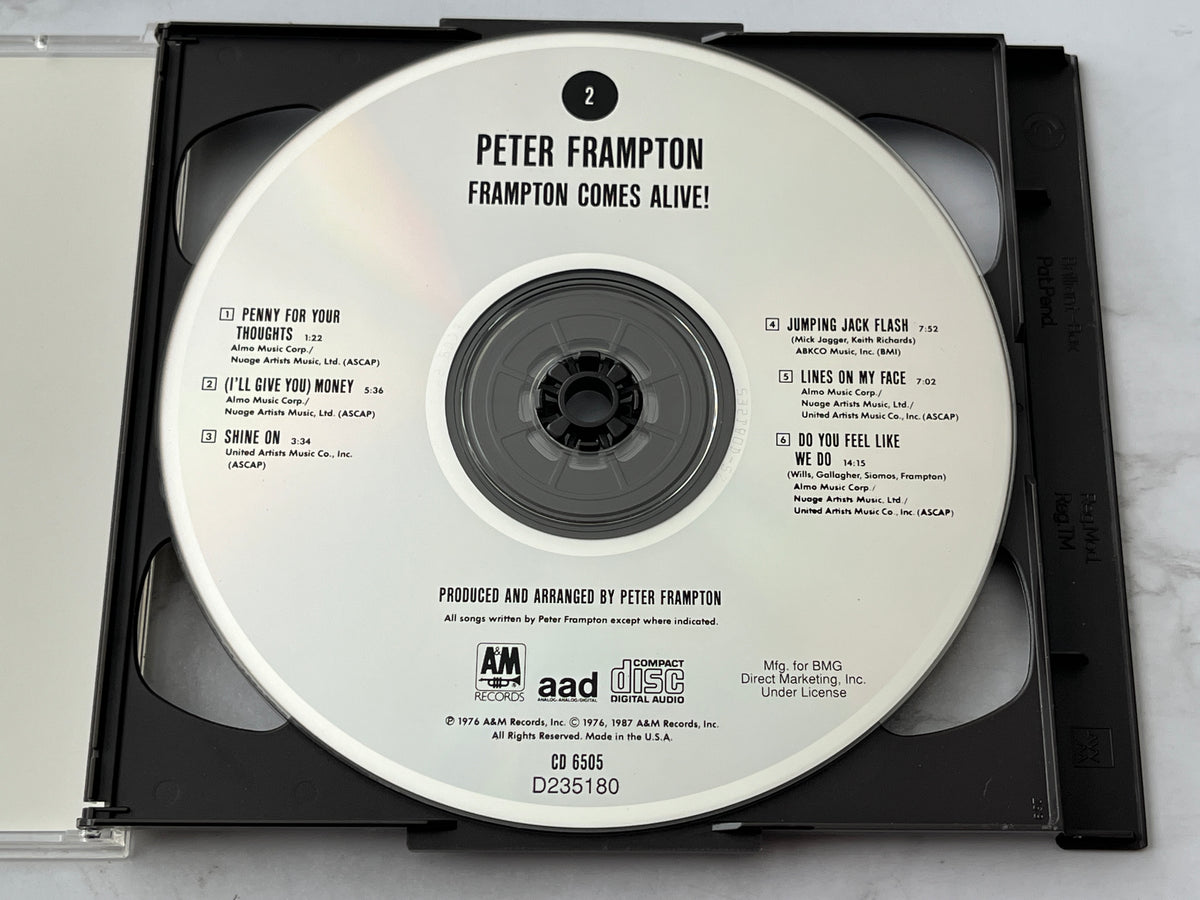 Peter Frampton – Frampton Comes Alive! (2-CD Set) (1976)