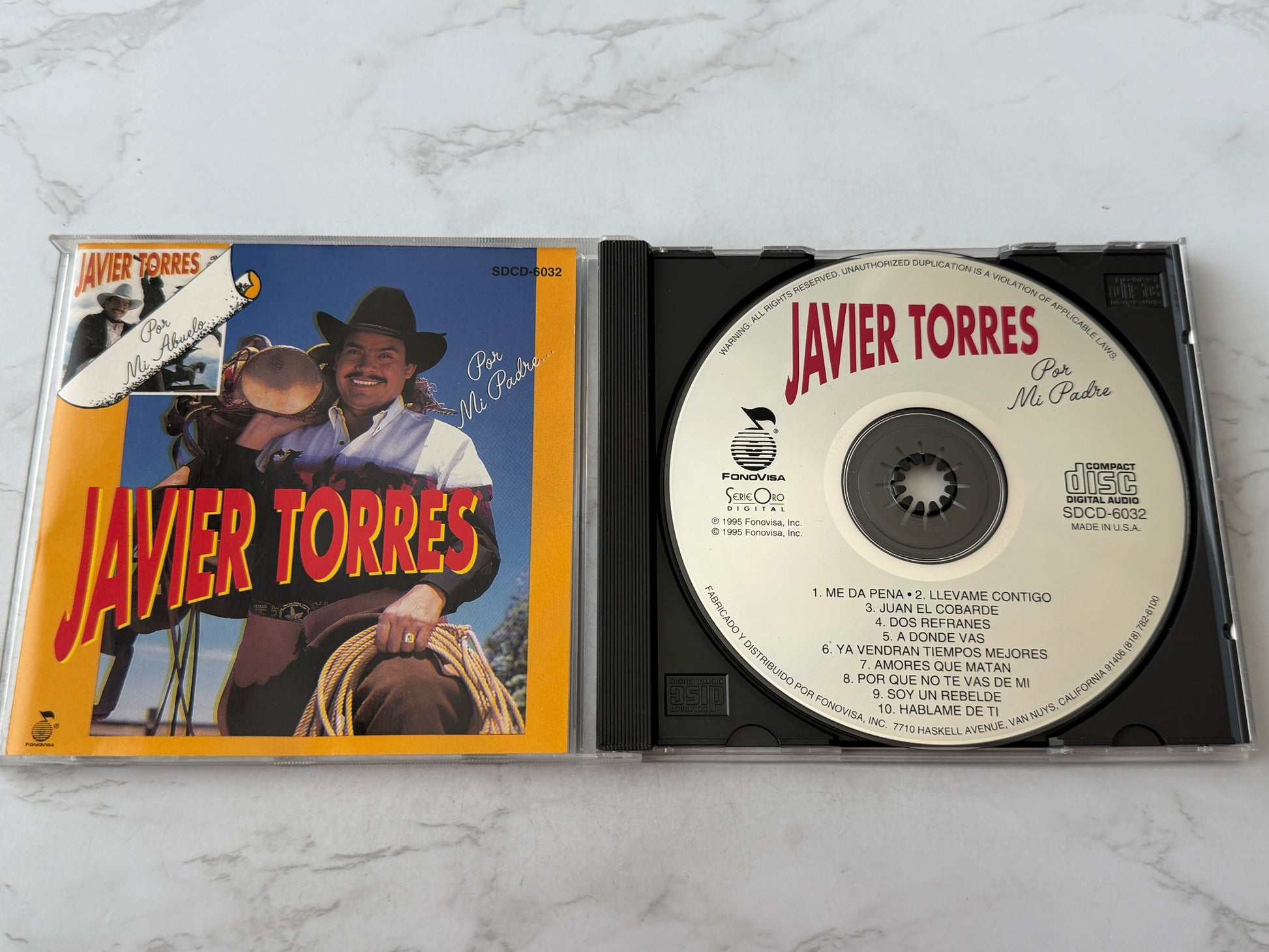 Javier Torres – Por Mi Padre (1995)