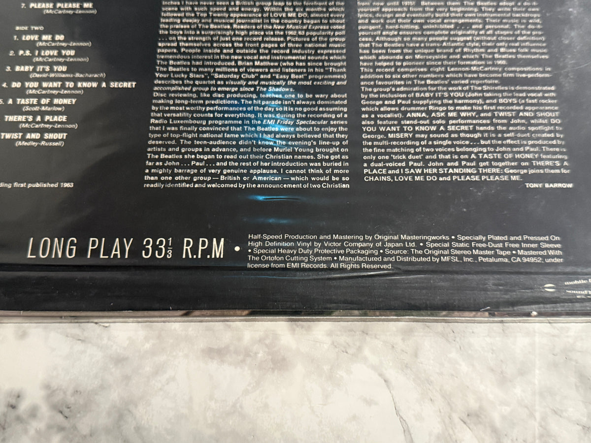 Beatles Please Please Me LP SEALED! MFSL MADE IN JAPAN Mobile Fidelity RARE!