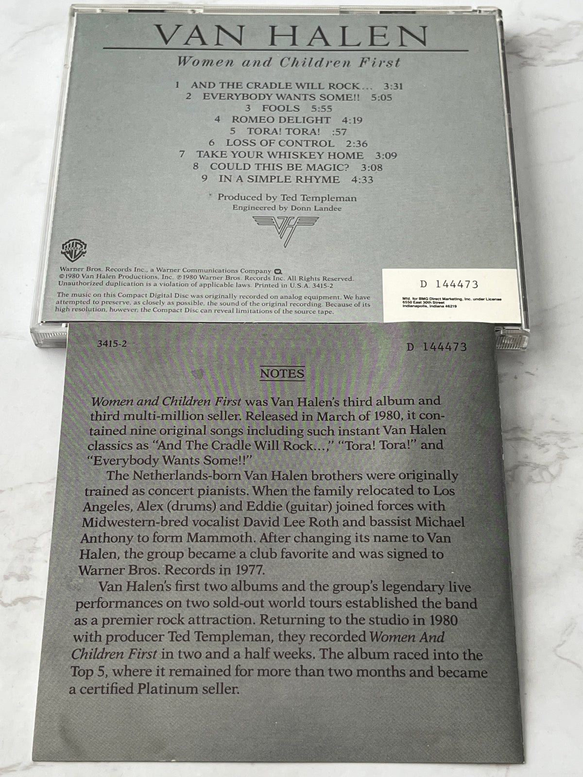 Van Halen – Women And Children First (1980)