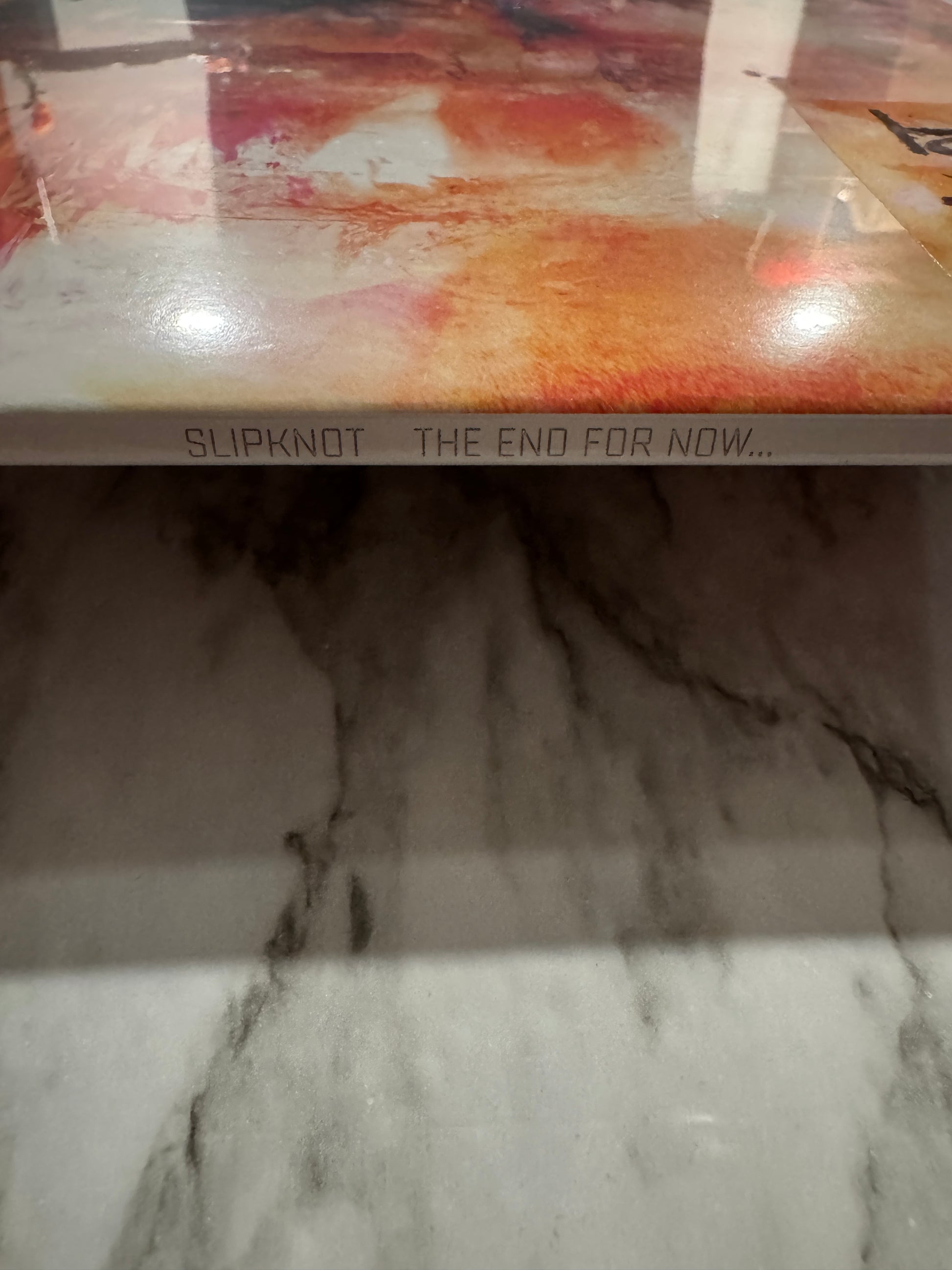Slipknot The End So Far 2 LP Clear Vinyl 2022 SEALED! Roadrunner Misprint Spine