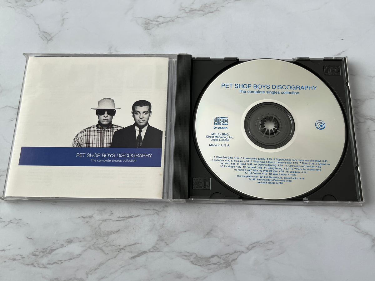 Pet Shop Boys – Discography - The Complete Singles Collection (1991)