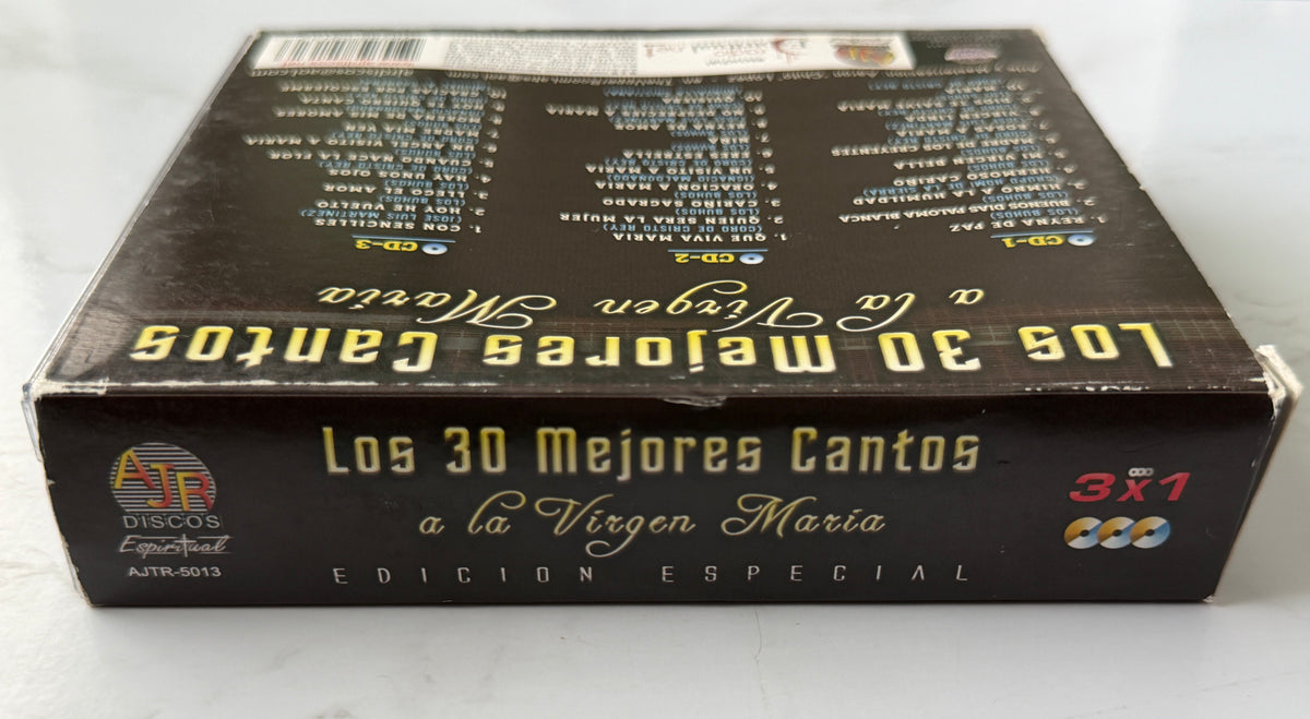 Los 30 Mejores Cantos A La Virgen Maria - Edicion Especial (3-CD Set) (2009)
