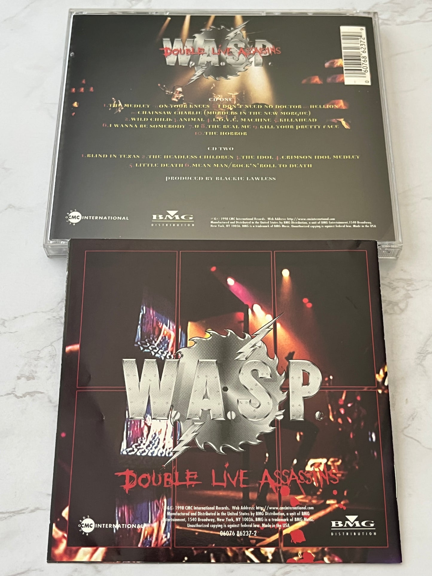 W.A.S.P. – Double Live Assassins (2-CD Set) (1998)