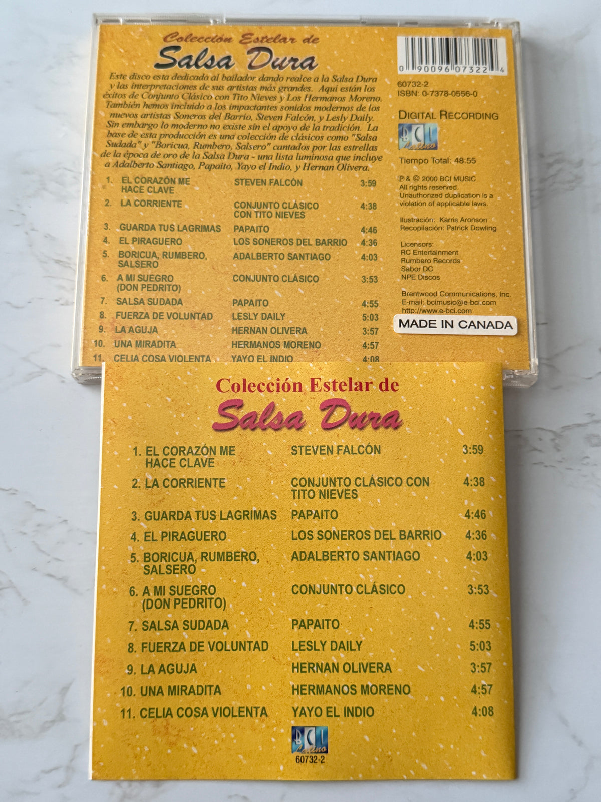 Coleccion Estelar De Salsa Dura (2000) [CANADA PRESS]