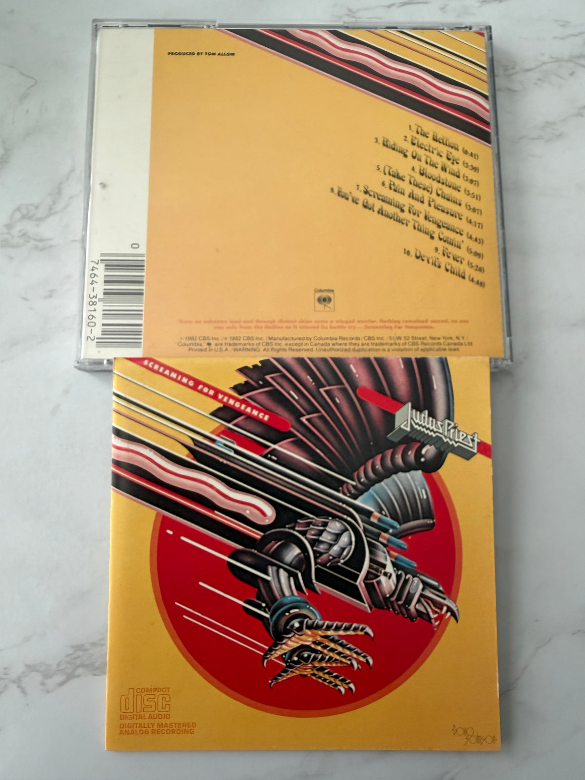 Judas Priest – Screaming For Vengeance (1982) [DADC PRESS]