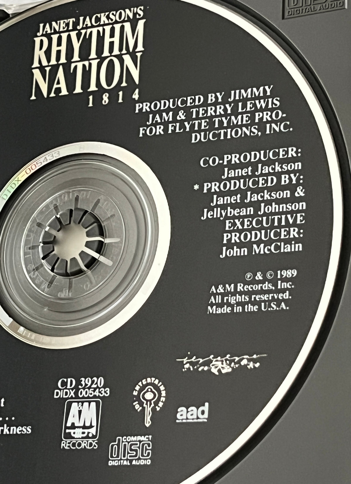 Janet Jackson – Rhythm Nation 1814 (1989) [DADC PRESS]