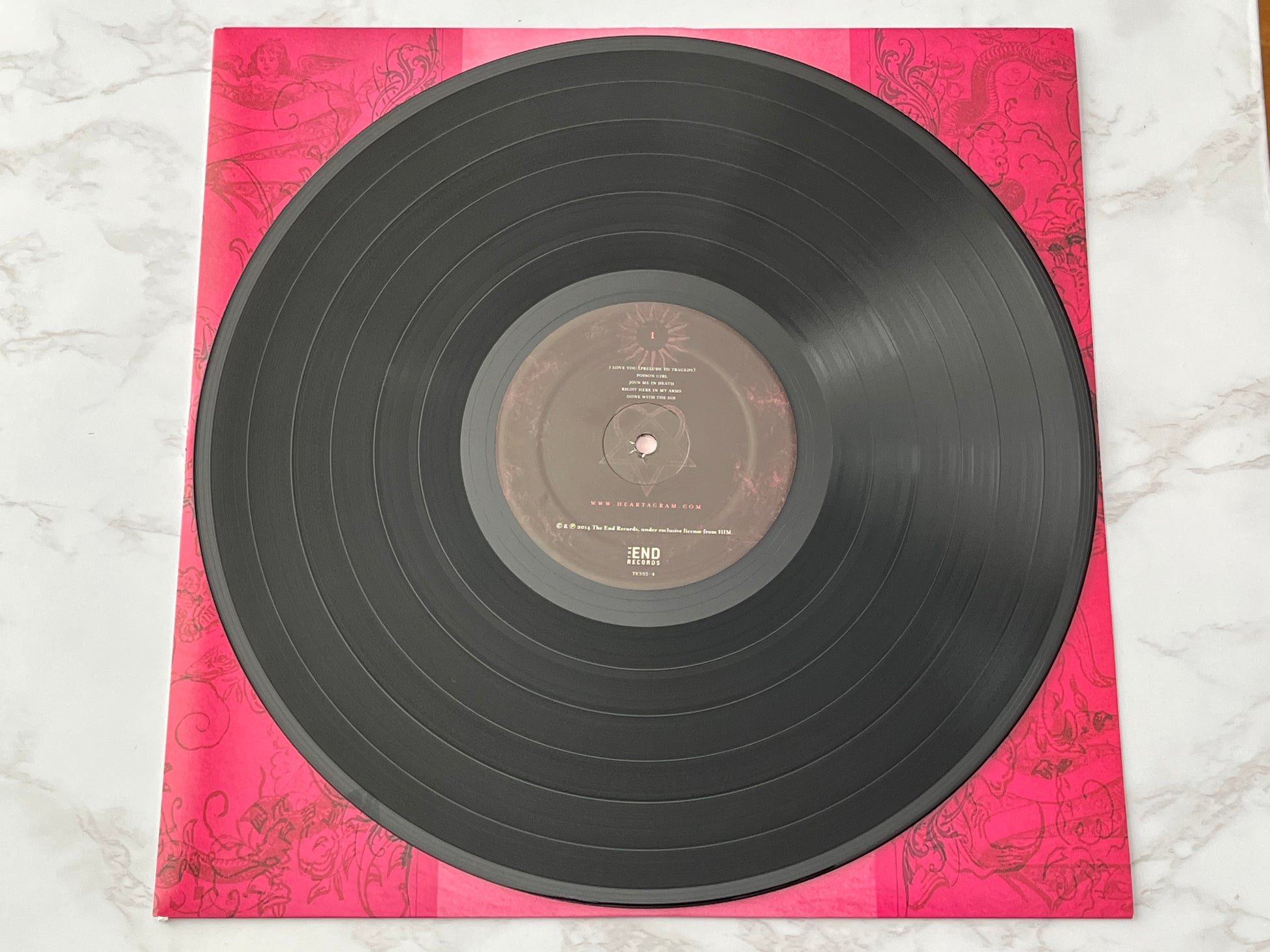 HIM Lashes To Ashes Lust To Dust 5 LP Box 2014 The End Records Ville Valo RARE!