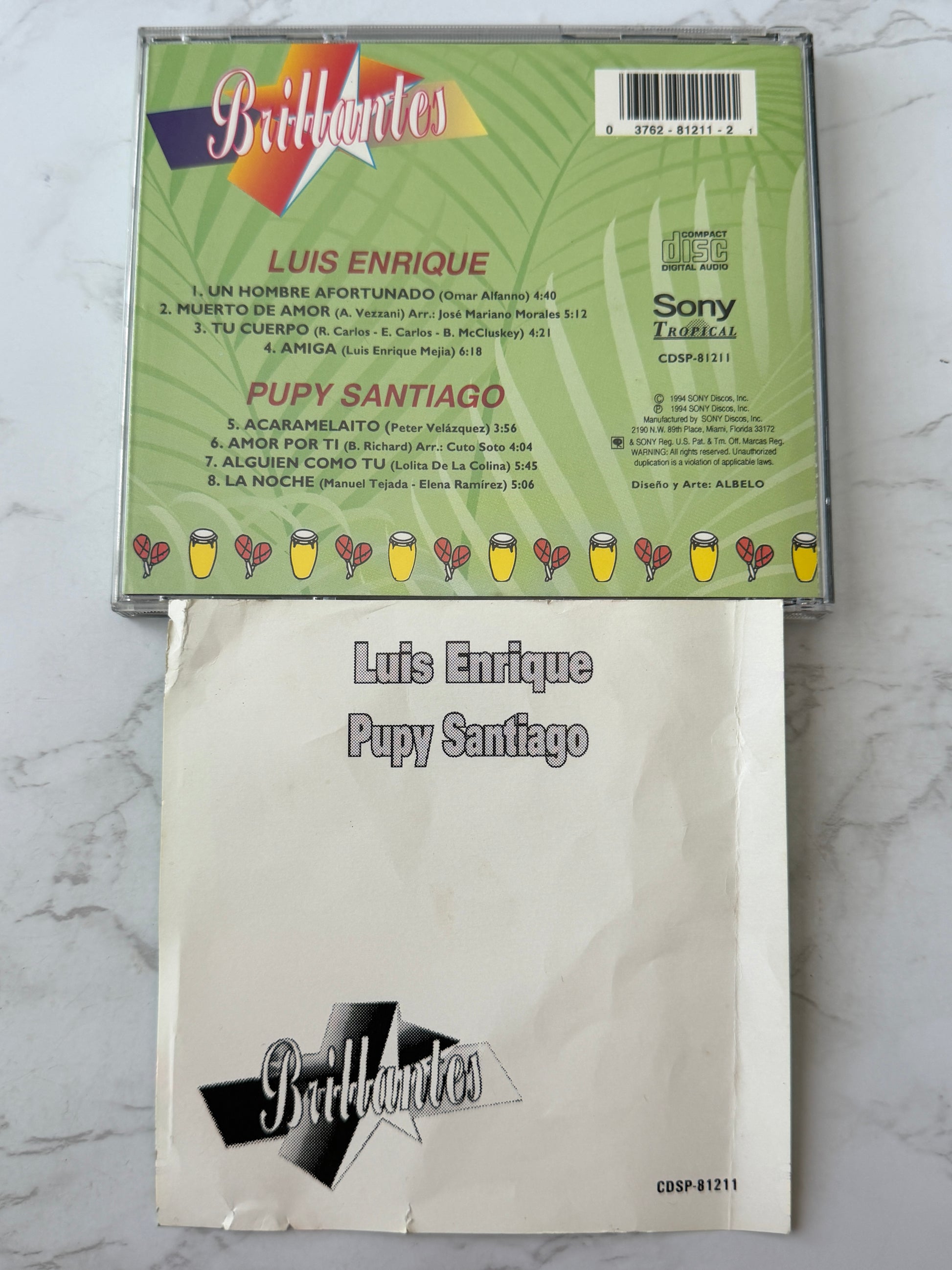 Luis Enrique / Pupy Santiago – Brillantes (1996)