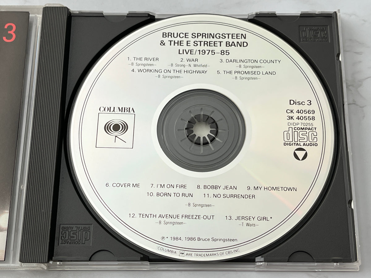 Bruce Springsteen & The E Street Band – Live/1975-85 (3-CD Set) (1986) [DADC PRESS]