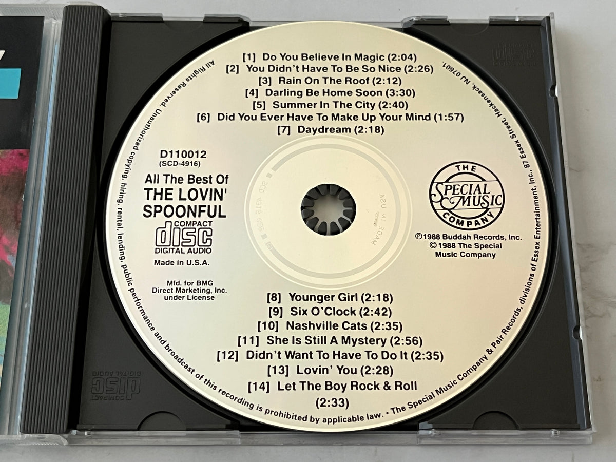The Lovin' Spoonful – All The Best Of The Lovin' Spoonful (1988)
