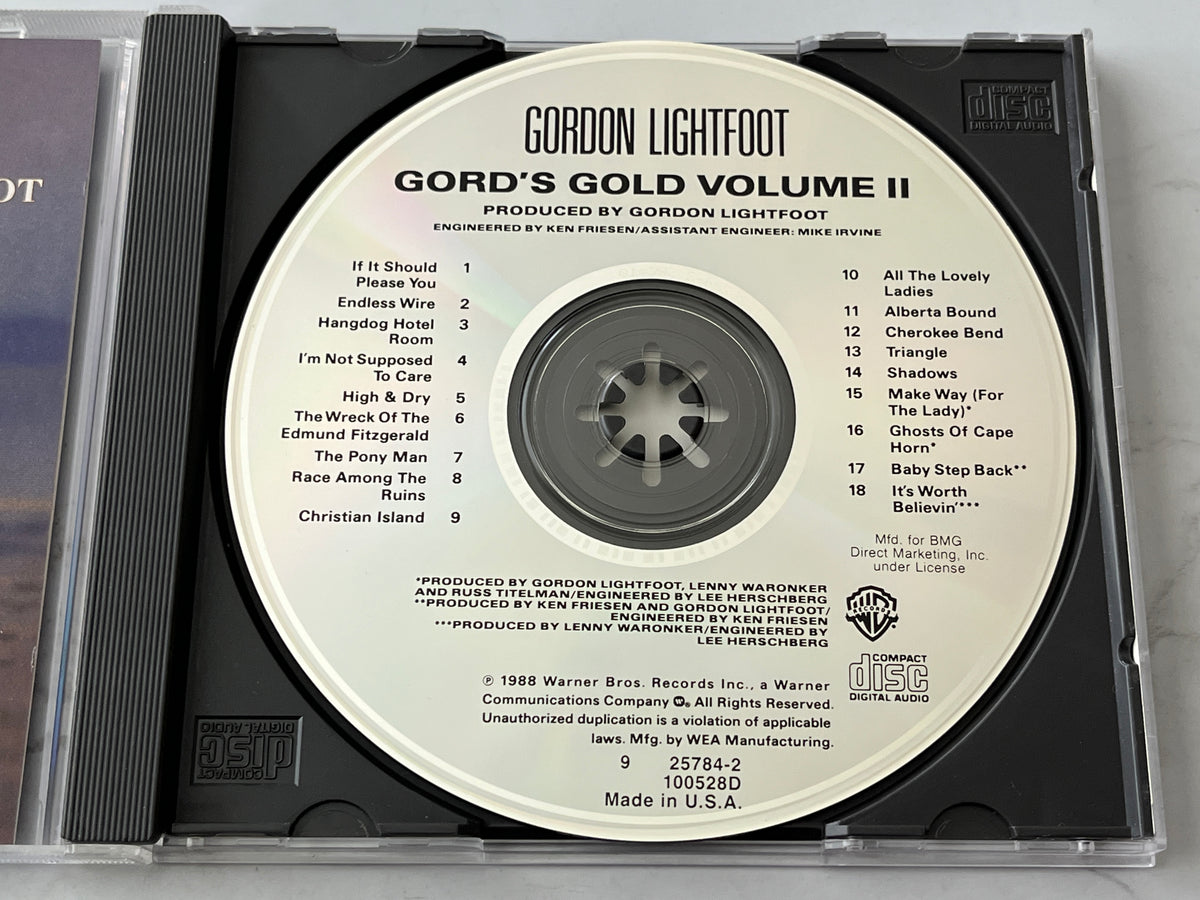Gordon Lightfoot – Gord's Gold Volume II (1988)