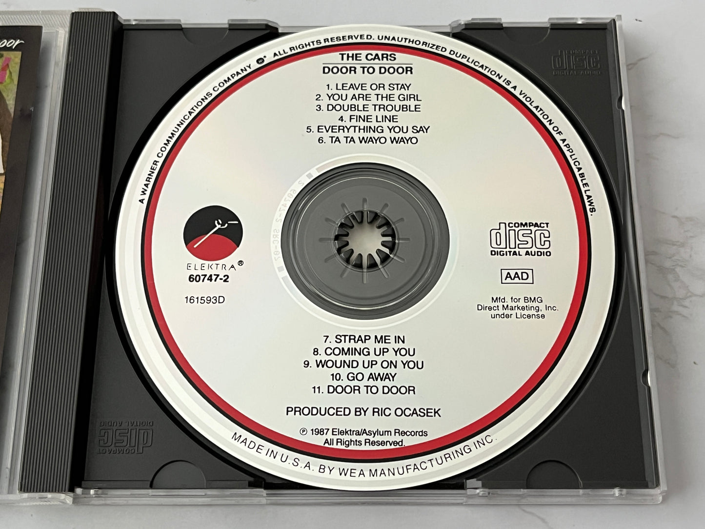 The Cars – Door To Door (1987)