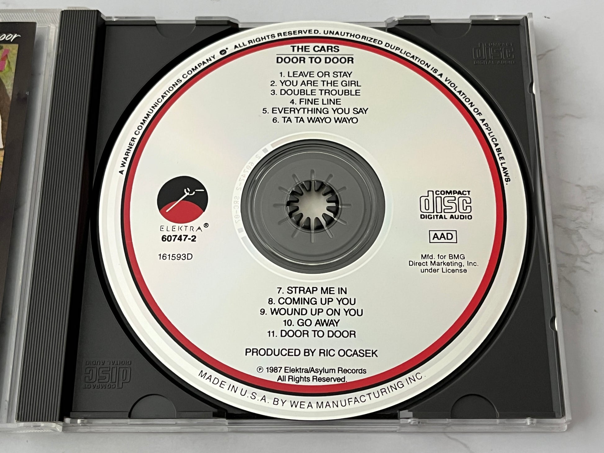 The Cars – Door To Door (1987)