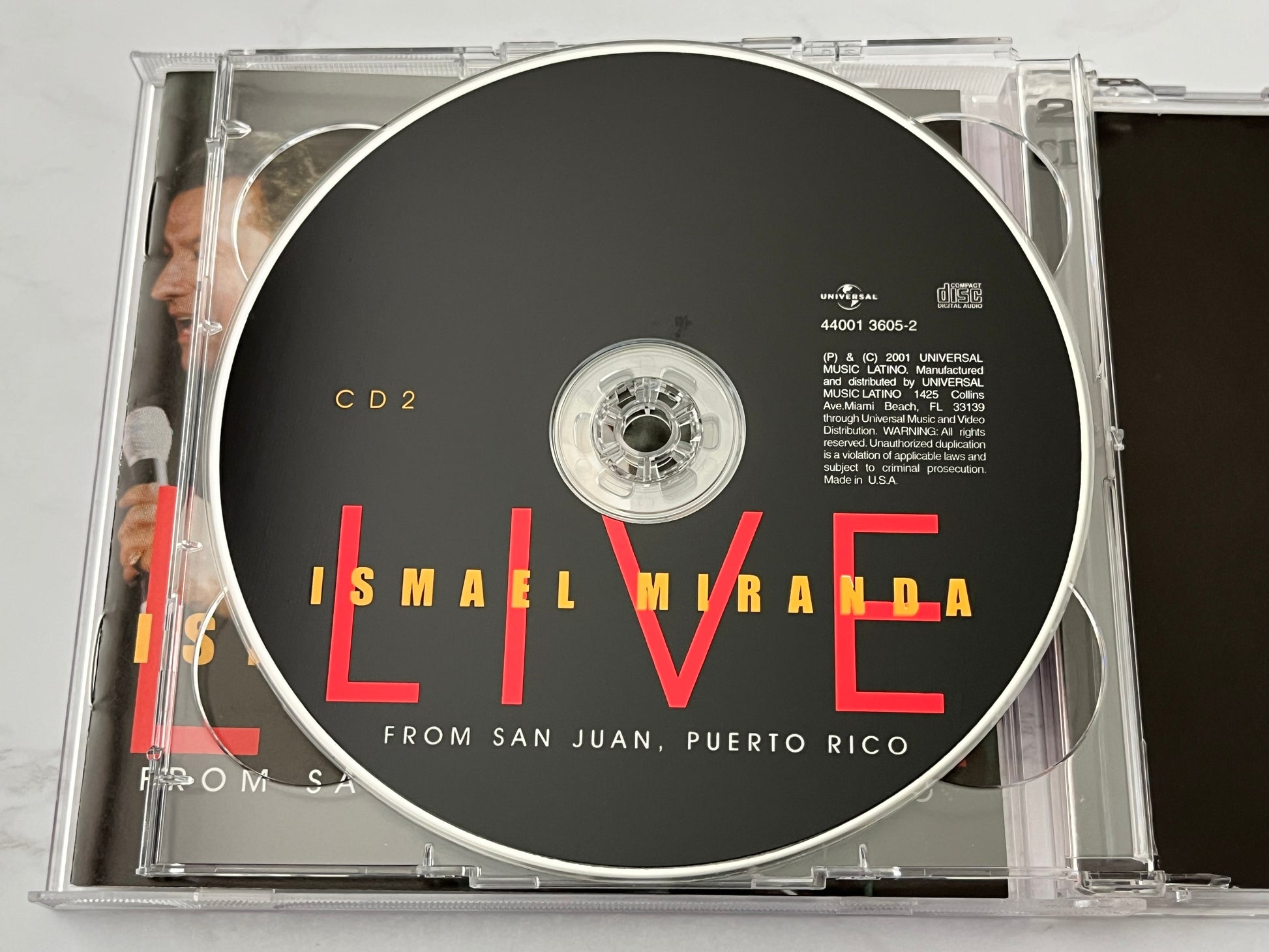 Ismael Miranda – Live From San Juan, Puerto Rico (2-CD Set) (2001)
