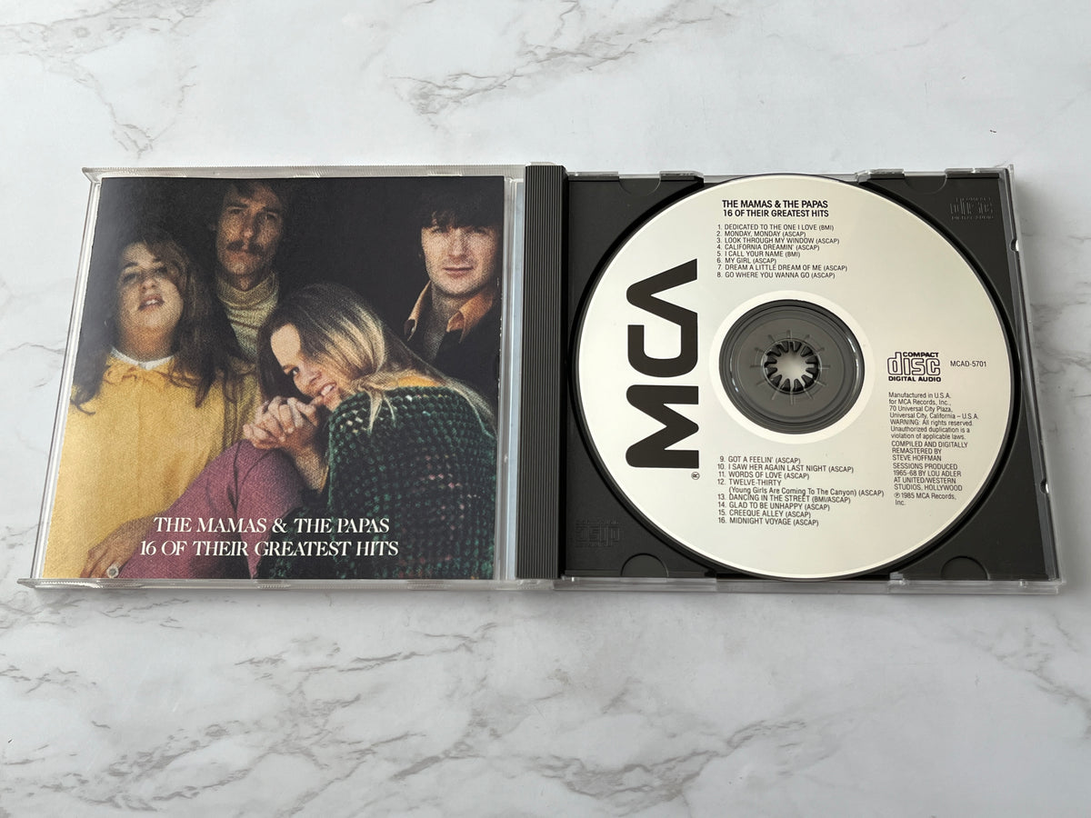 The Mamas & The Papas – 16 Of Their Greatest Hits (1985)