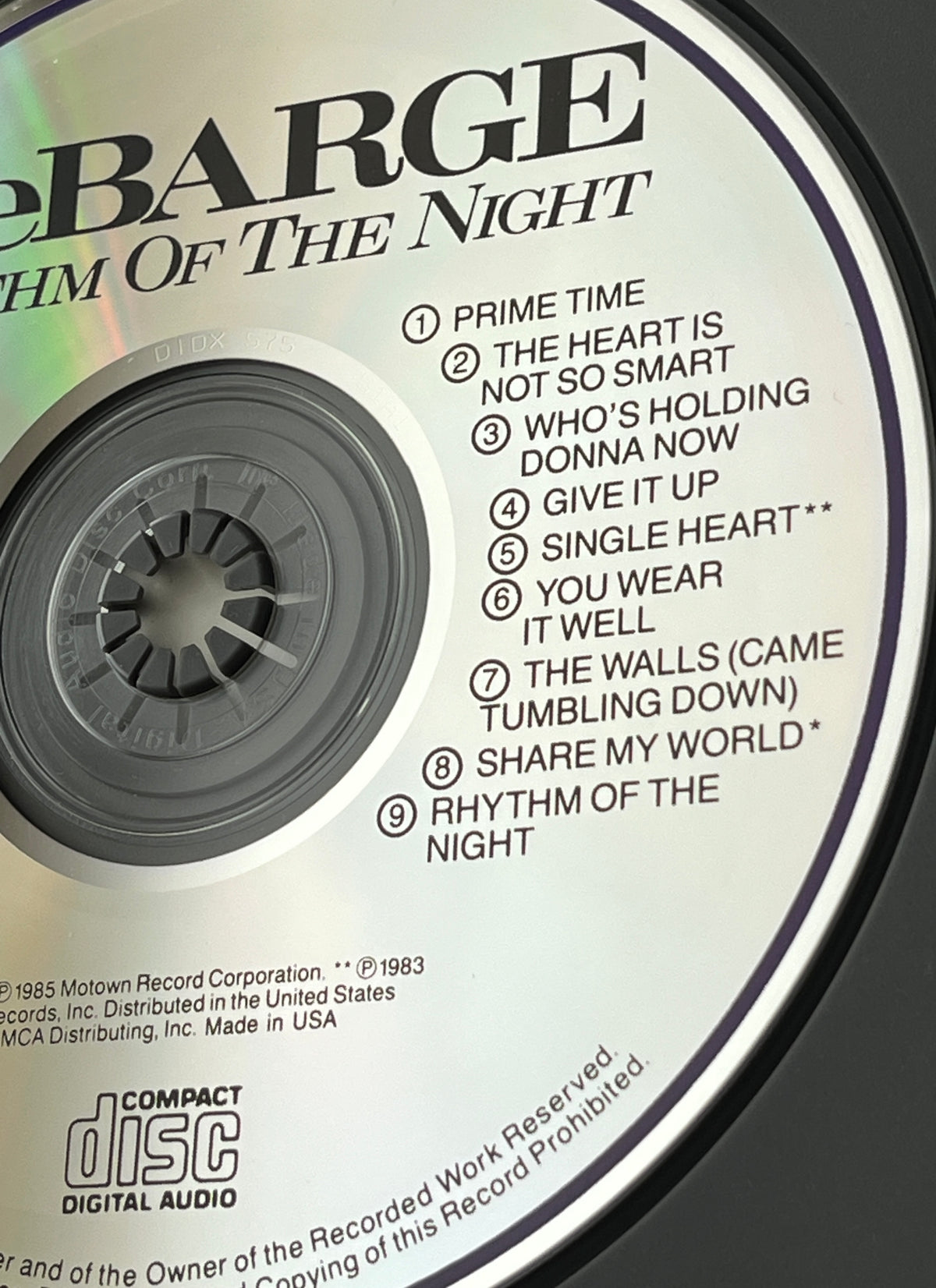 DeBarge – Rhythm Of The Night (1985) [DADC PRESS]