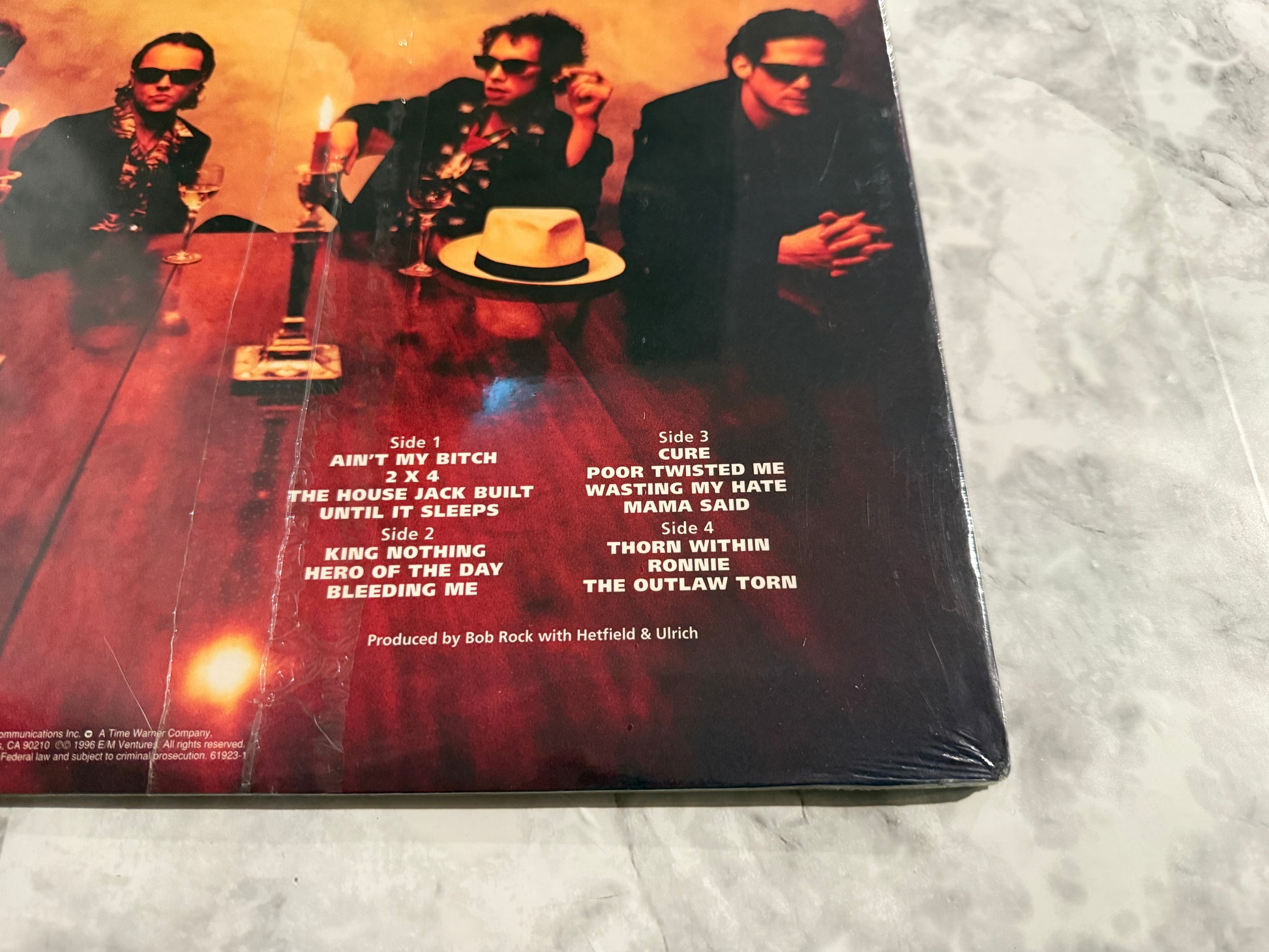 Metallica Load 2 LP 1996 ORIGINAL USA PRESS SEALED! Elektra 61923-1 w/Hype RARE!