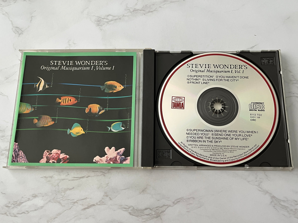 Stevie Wonder – Original Musiquarium I, Volume I (1984) [DADC PRESS]