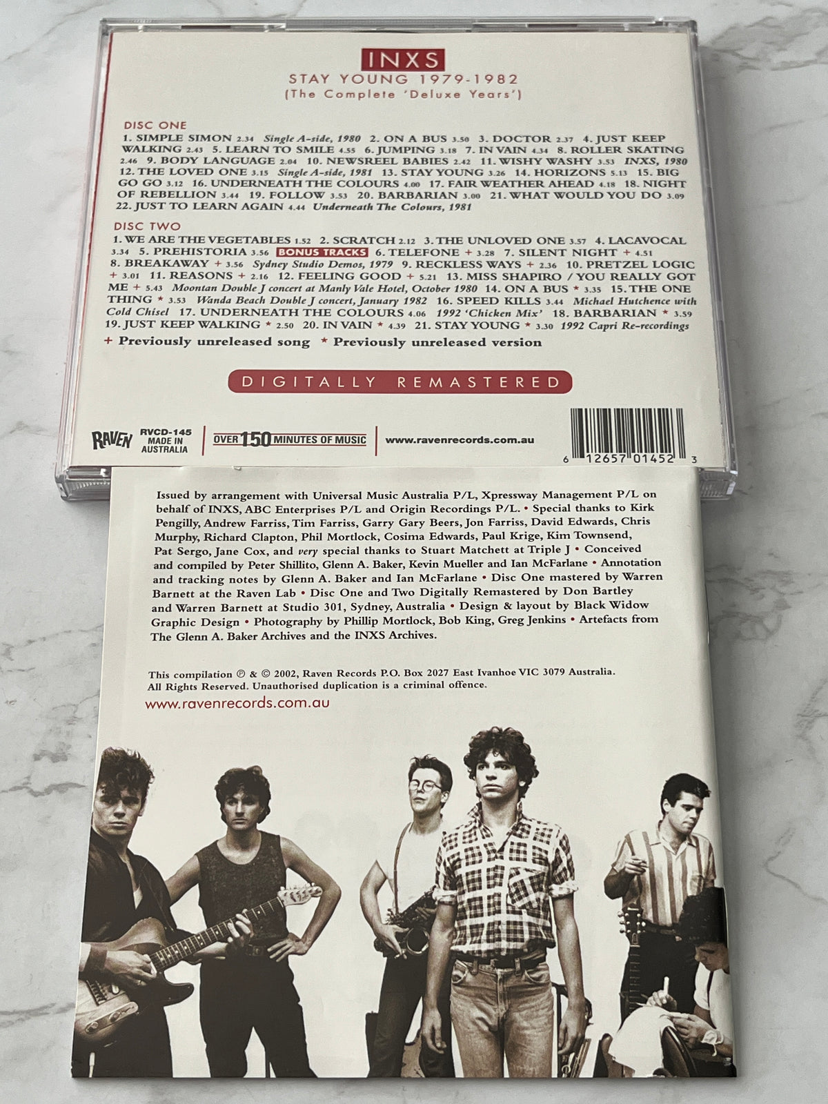 INXS – Stay Young 1979-1982 (The Complete 'Deluxe Years') (2-CD Set) (2002) [AUSTRALIA PRESS]