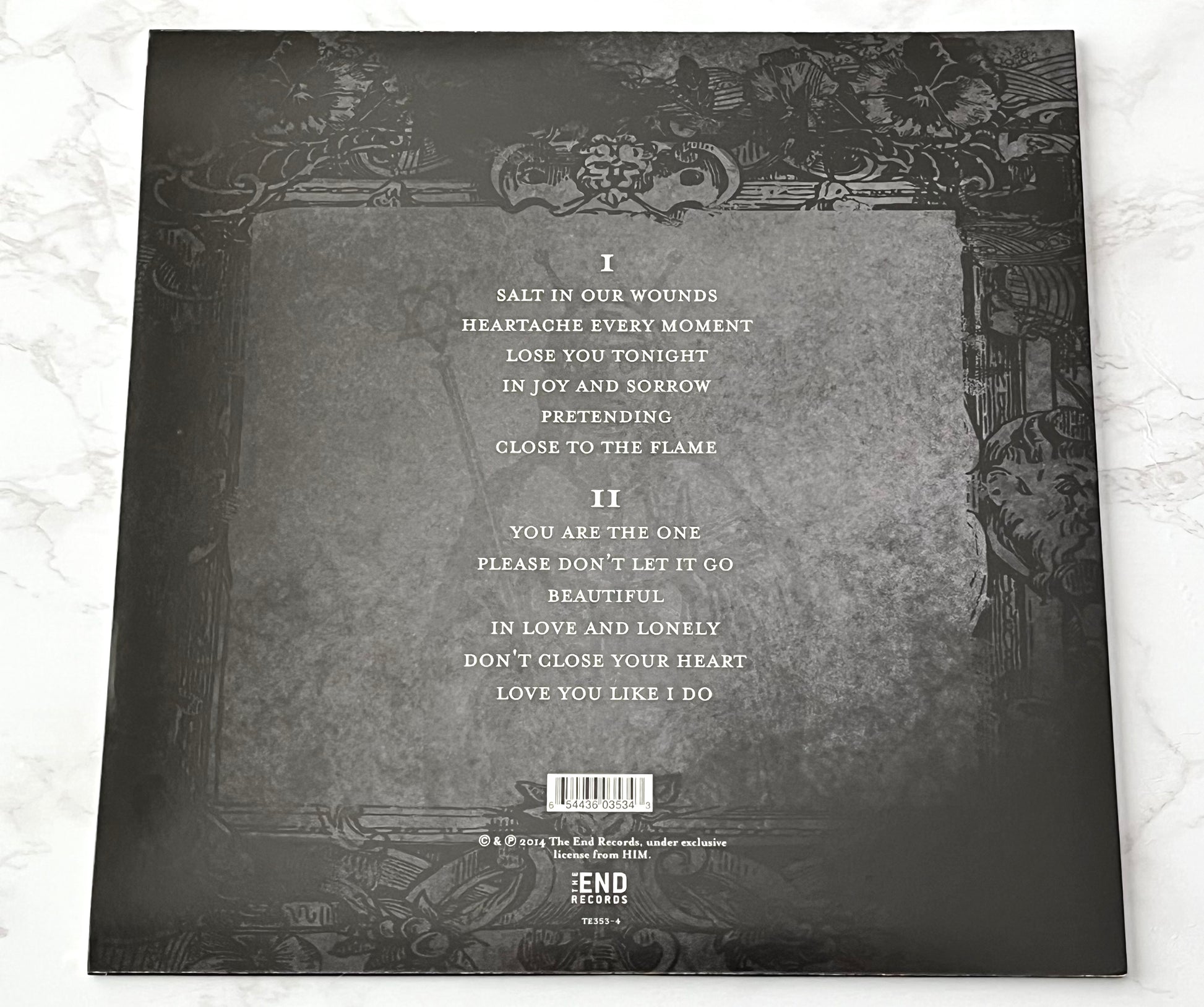 HIM Lashes To Ashes Lust To Dust 5 LP Box 2014 The End Records Ville Valo RARE!