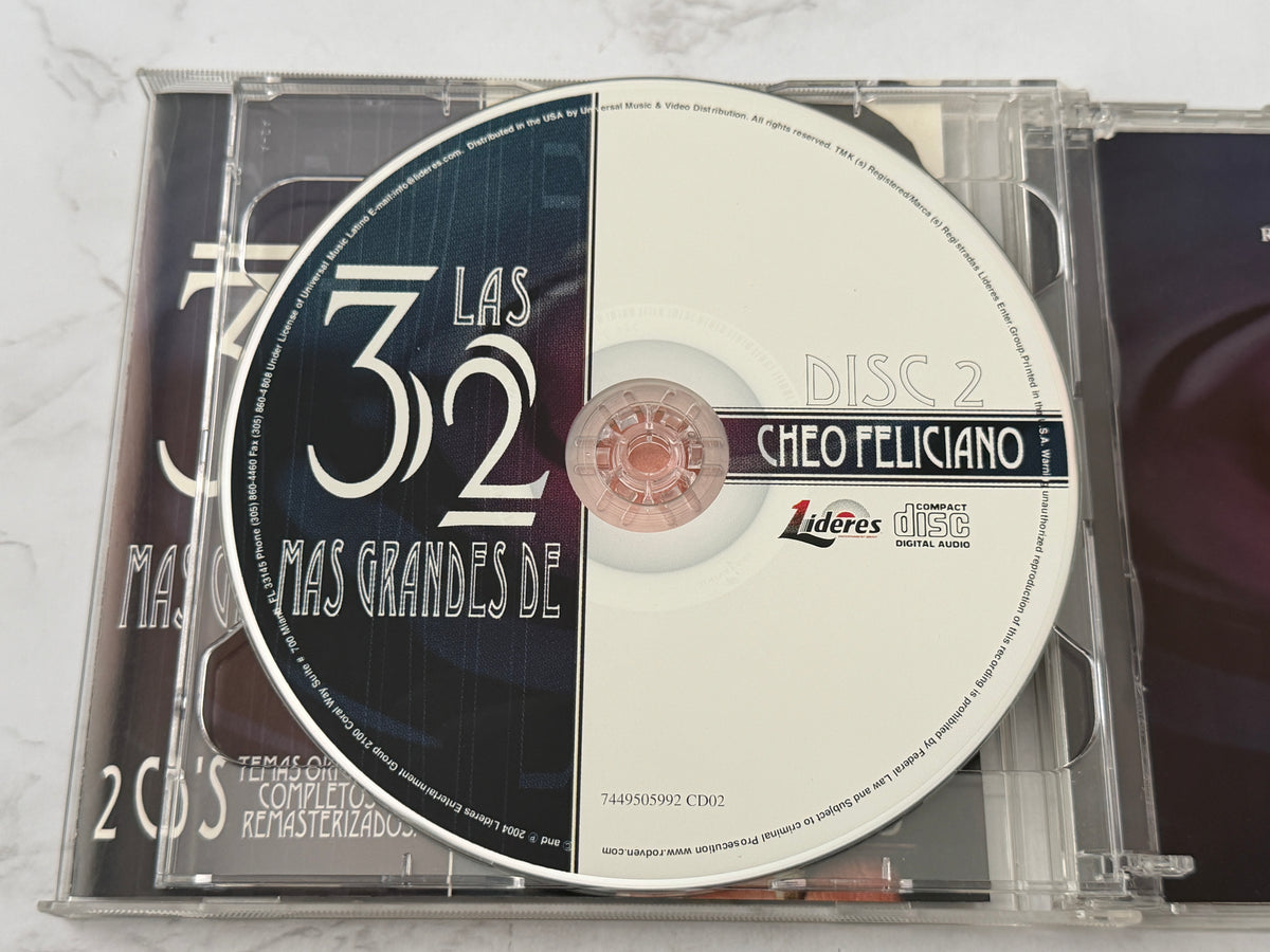 Cheo Feliciano – Las 32 Más Grandes De Cheo Feliciano (2 (2004)