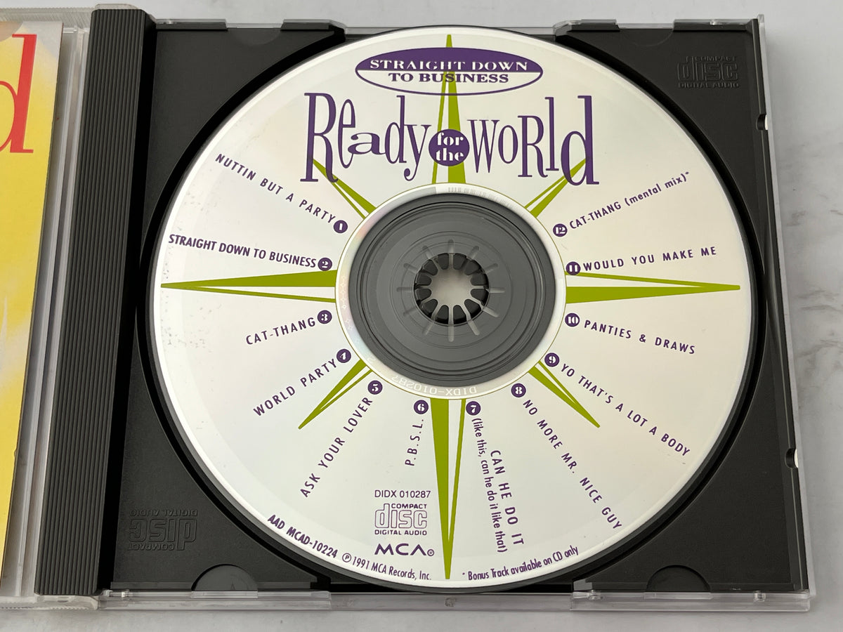 Ready For The World – Straight Down To Business (1991) [ORIGINAL USA PRESS]