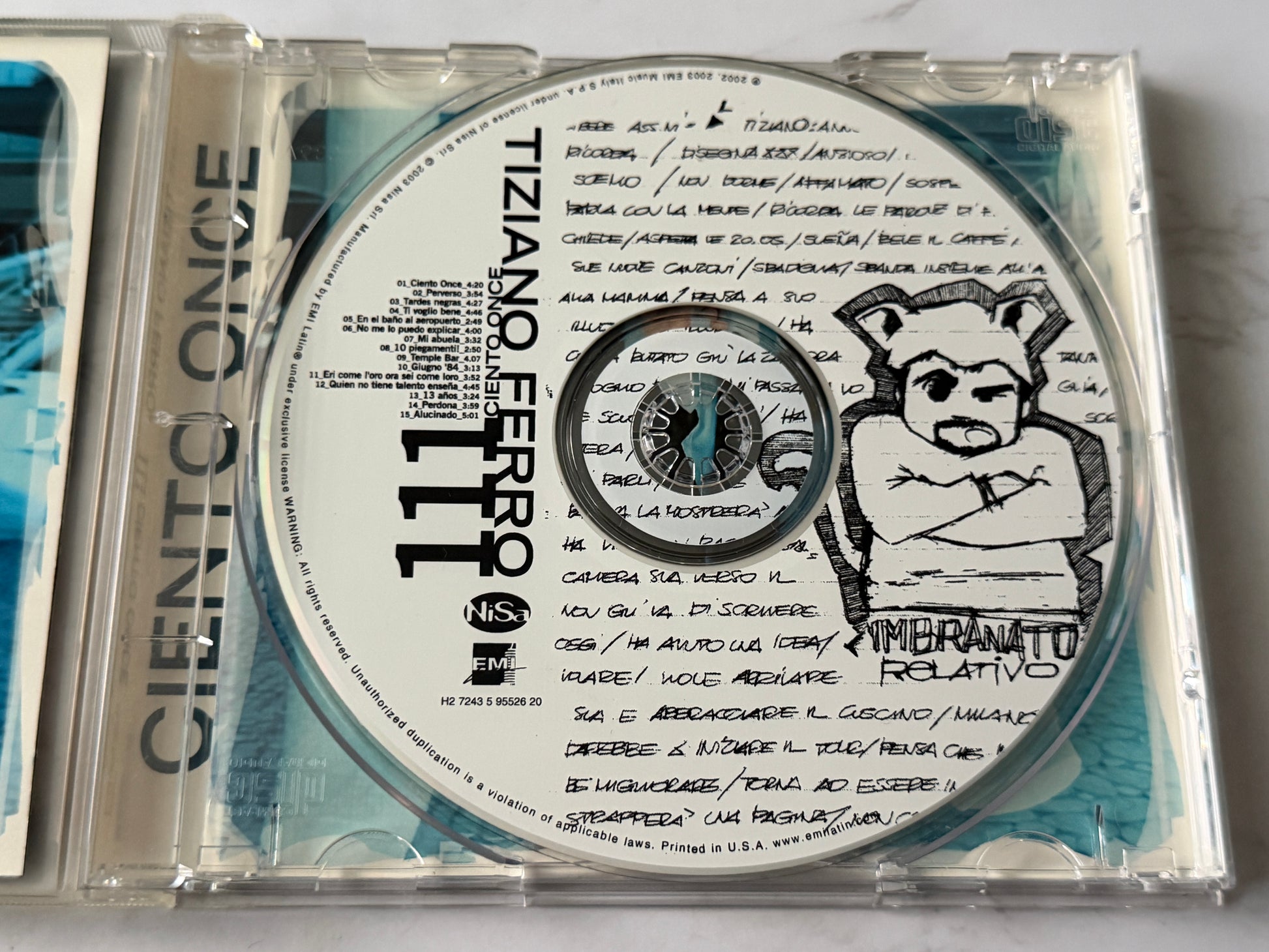 Tiziano Ferro – 111 Ciento Once (2003)