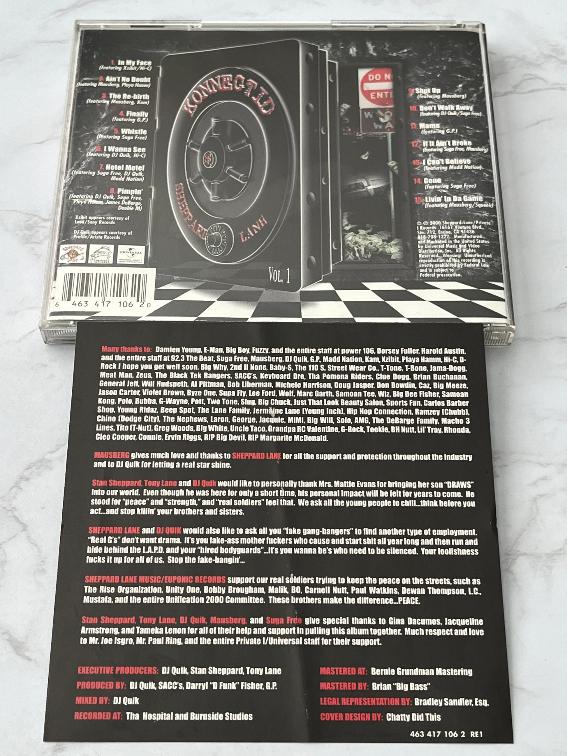 Suga Free & Mausberg – The Konnectid Project Vol. 1 (2000)
