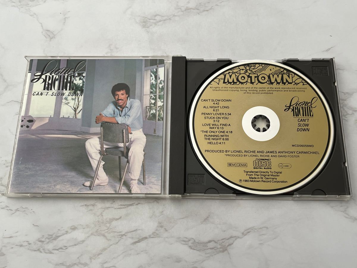 Lionel Richie – Can't Slow Down (1983) [W GERMANY TARGET ERA]