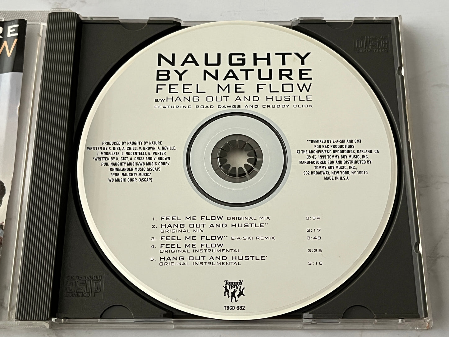 Naughty By Nature – Feel Me Flow (CD Single) (1995)