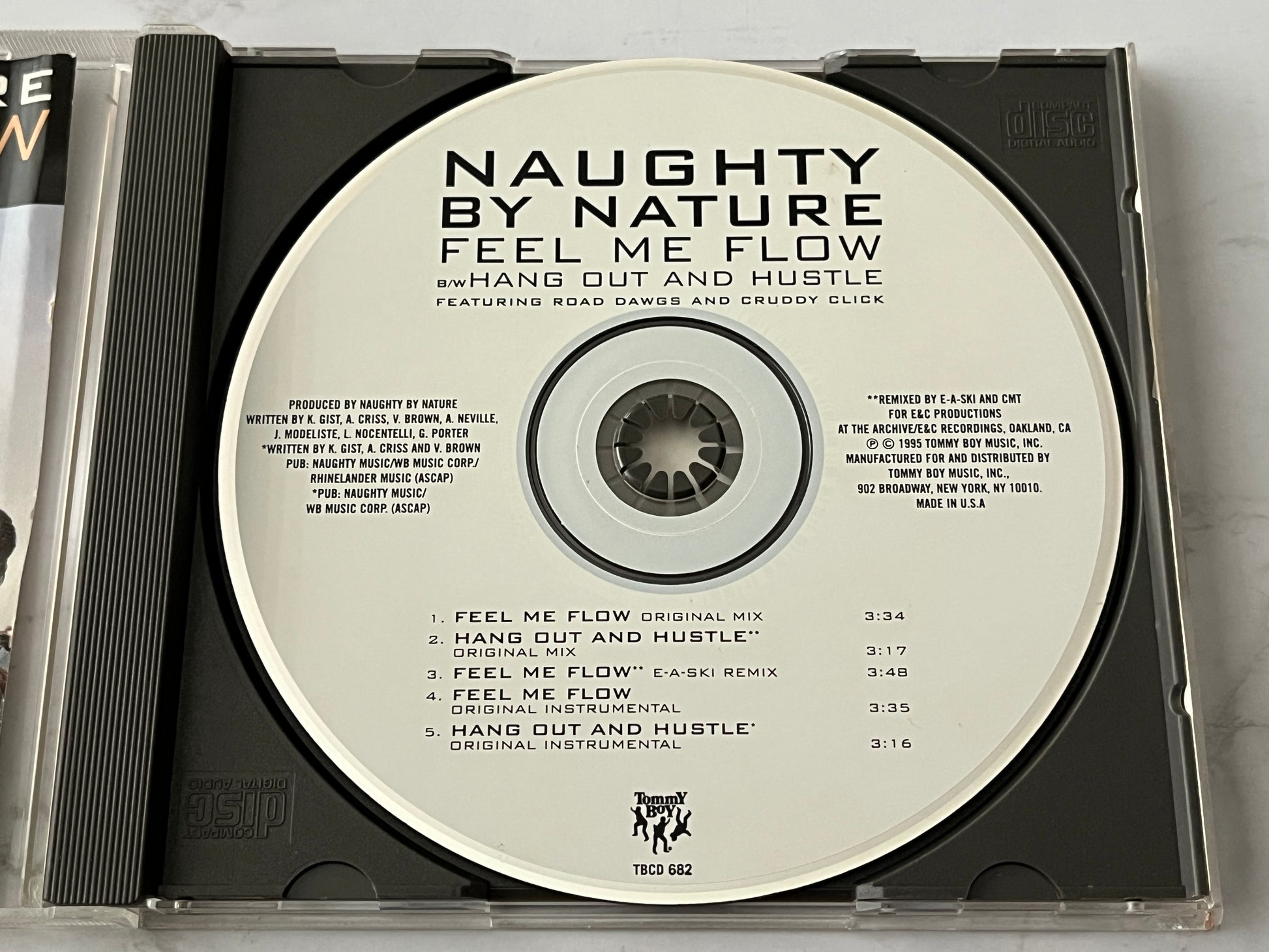 Naughty By Nature – Feel Me Flow (CD Single) (1995)