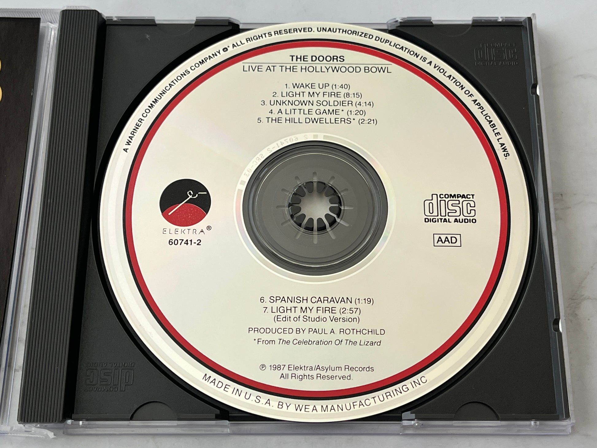 The Doors – Live At The Hollywood Bowl (1987)