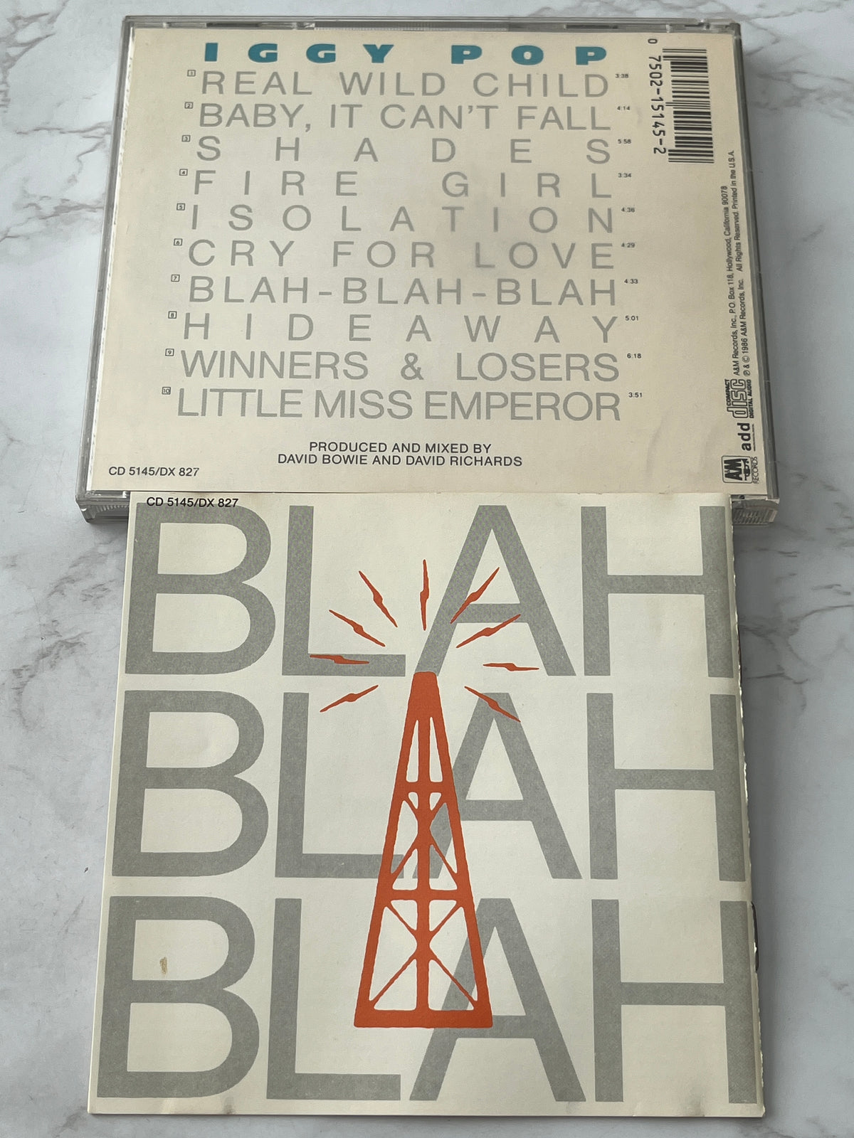 Iggy Pop – Blah-Blah-Blah (1986) [DADC PRESS]